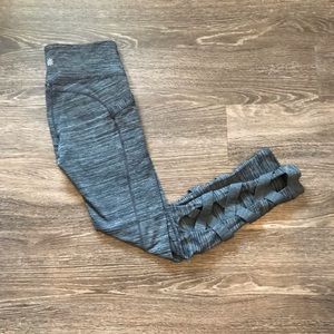 Athleta Full Length Leggings with Criss Cross